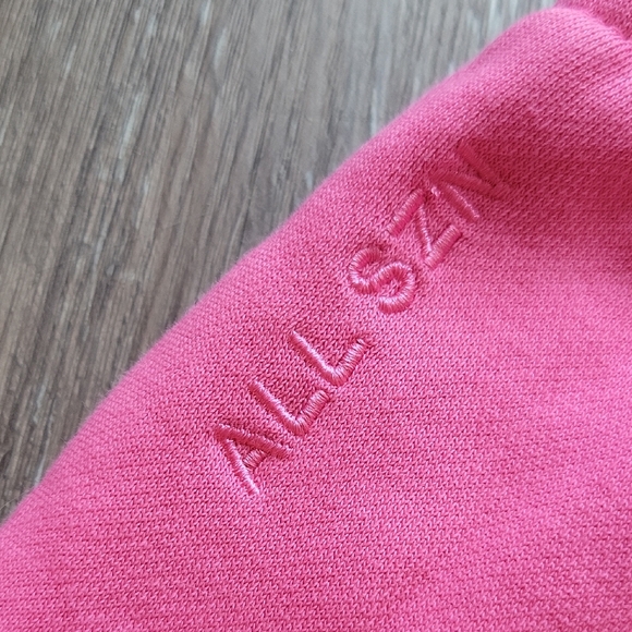 Adidas Unisex Vibrant Pink French Terry  Shorts - Picture 3 of 4